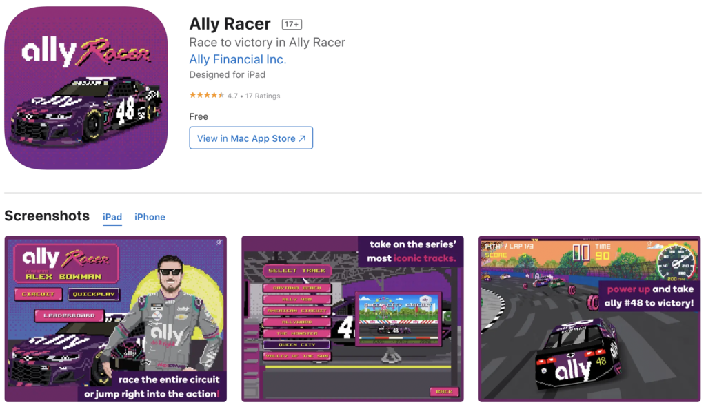 Ally Racer